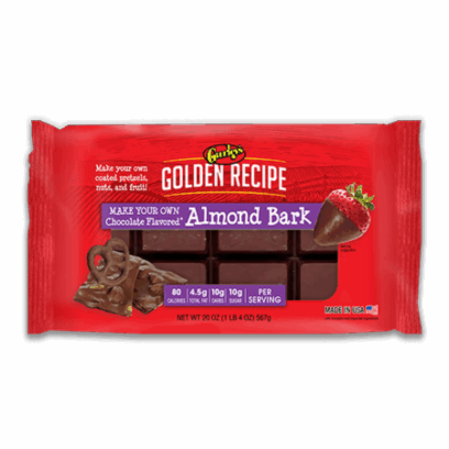 Chocolate Almond Bark: 6/20 oz packages