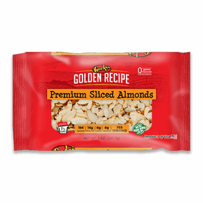 Premium Sliced Almonds / Six 5oz Packages