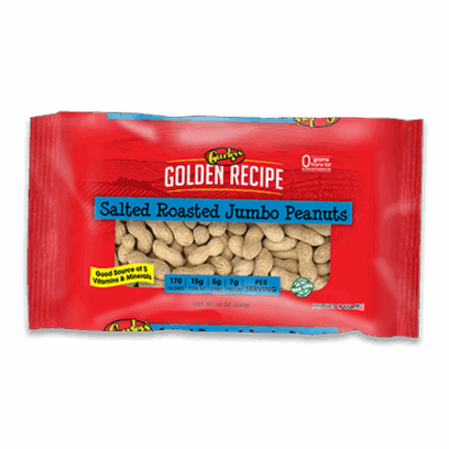 Jumbo Salted in Shell Peanuts: 4/12 oz. packages