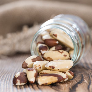 Bulk Raw Brazils: 5 lbs.
